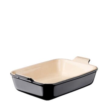 Le Creuset - Pirofila Rettangolare Tradition 33x20 Nero Lucido