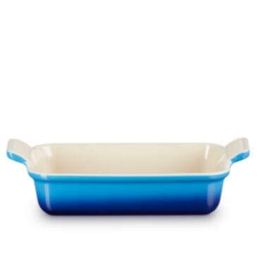 Le Creuset - Pirofila Rettangolare Tradition 39x25 Azure Blu