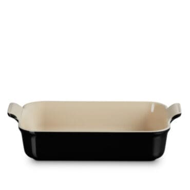 Le Creuset - Pirofila Rettangolare Tradition 39x25 Nero Lucido