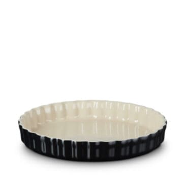 Le Creuset - Tortiera Rotonda Tradition d28 Nero Lucido