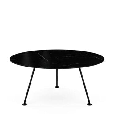 Knoll - Tavolo Grasshopper nero marquina d.152cm