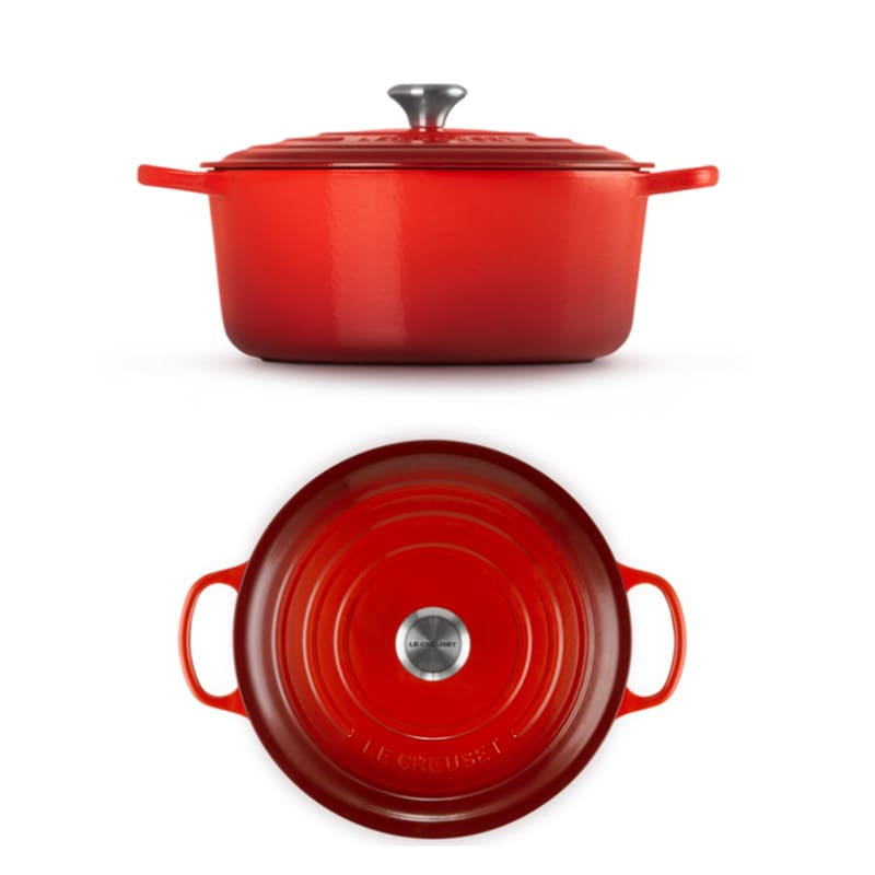 Le Creuset – Casseruola Cocotte Rotonda Evolution d30 Ciliegia