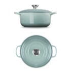 Le Creuset – Casseruola Cocotte Rotonda Evolution d20 Sea Salt
