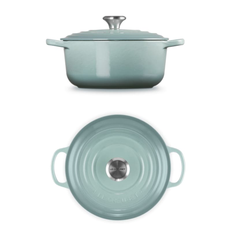 Le Creuset – Casseruola Cocotte Rotonda Evolution d20 Sea Salt