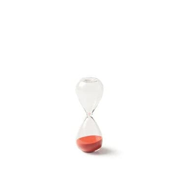 Bitossi Home - Mini Clessidra rossa
