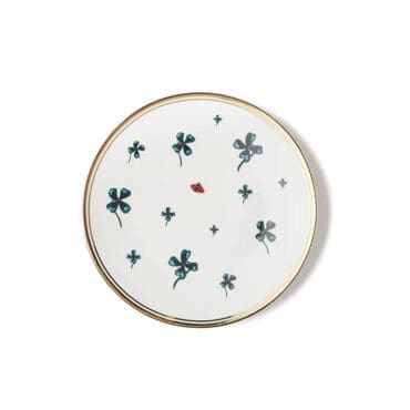Bitossi Home - Piattino Quadrifoglio e Coccinella