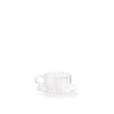 Bitossi Home - Set 6 Tazze Caffè Romantic con piattino