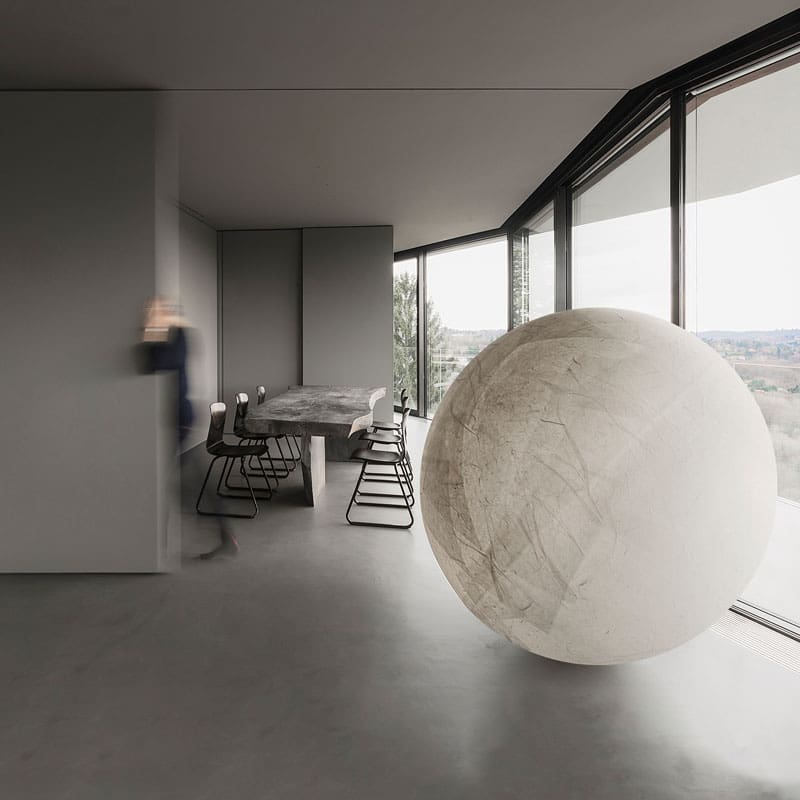 Davide Groppi Lampada da terra Moon F 120 Longho Design Palermo