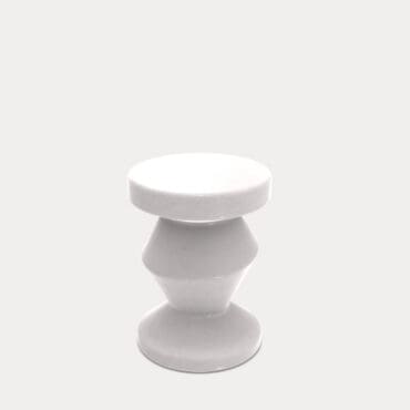 Gervasoni Tavolino Pouf Inout 48 bianco Longho Design Palermo