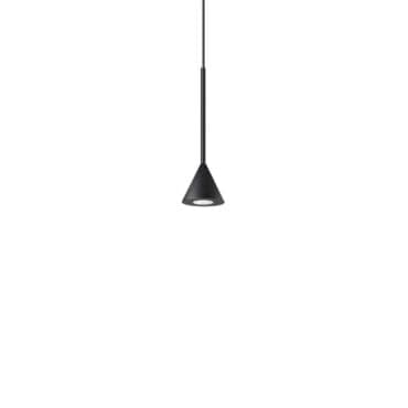 Ideal-lux Lampada a sospensione Archimede SP Cono nero Longho Design Palermo