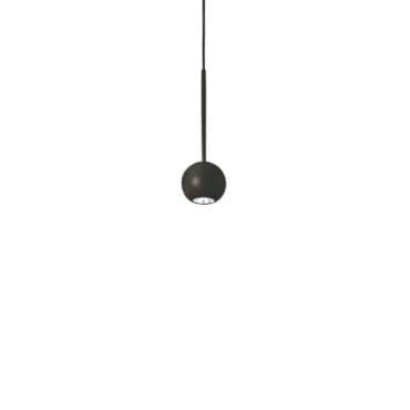 Ideal-lux Lampada a sospensione Archimede SP Sfera nero Longho Design Palermo