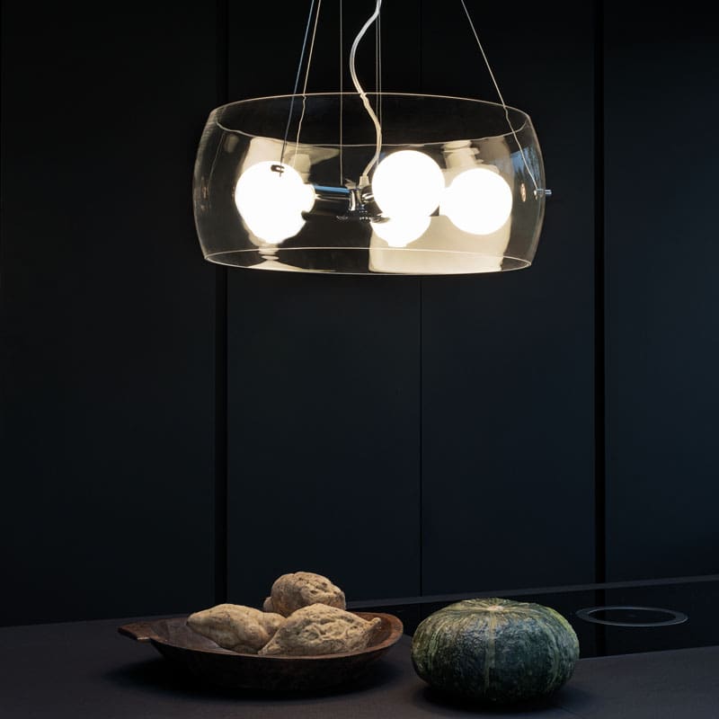 Ideal-lux Lampada a sospensione Audi-10 SP5 fumè 1 Longho Design Palermo