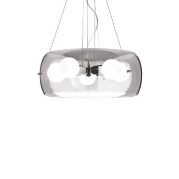 Ideal-lux Lampada a sospensione Audi-10 SP5 fumè Longho Design Palermo