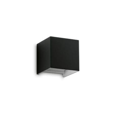Ideal-lux Lampada da parete Atom AP 10x10 nero Longho Design Palermo