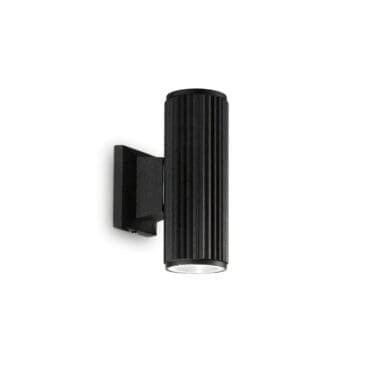 Ideal-lux Lampada da parete Base AP2 nero Longho Design Palermo