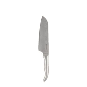 Le Creuset - Coltello Santoku manico acciaio inox 18cm