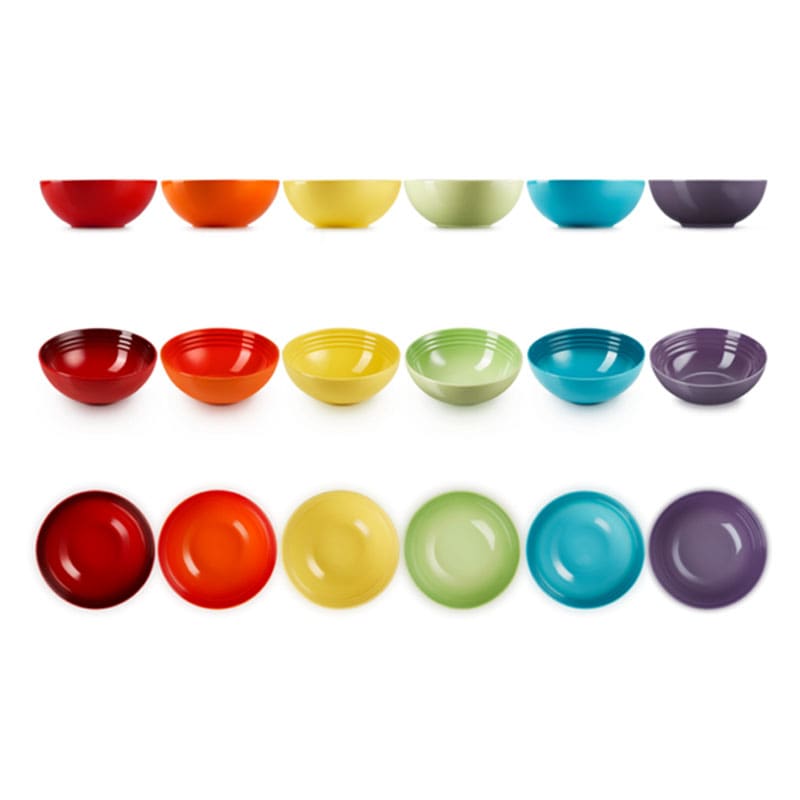 Le Creuset Set 6 Ciotole Cereali Multicolor 1 Longho Design Palermo