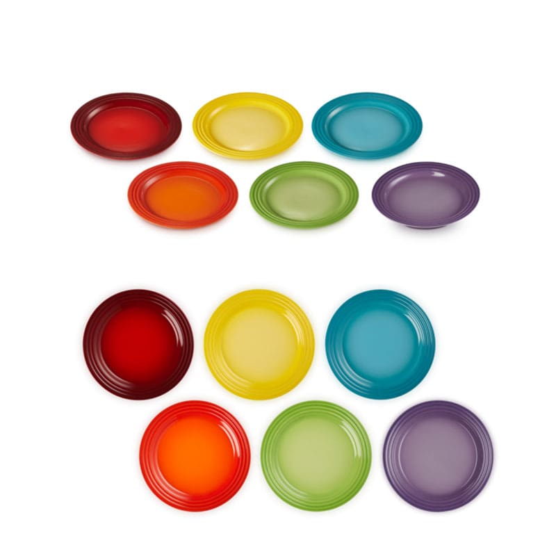 Le Creuset Set 6 Piatti Frutta Multicolor 0 Longho Design Palermo