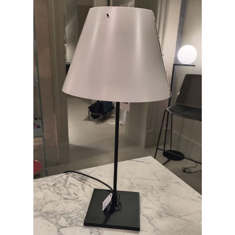 Luceplan Lampada da tavolo Costanzina d13pi nero bianco nebbia Longho Design Palermo