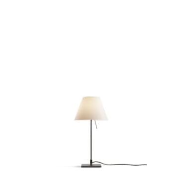Luceplan - Lampada da tavolo Costanzina d13pi nero bianco nebbia