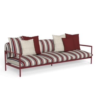 Talenti – Divano a 3 posti Nalu Red Barrè