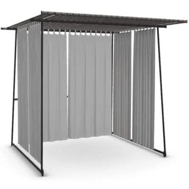 Roda - Gazebo Ombrina 001 con tende