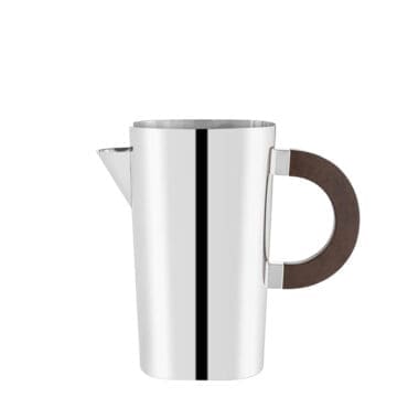 St.James - Brocca Cosmos in argento con manico in legno 24x14 cm