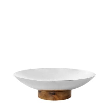 St.James - Portafrutta Eclipse in argento 33x11cm