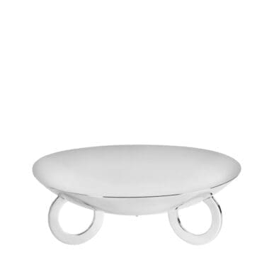 St.James - Portafrutta Olympia in argento 36x13cm