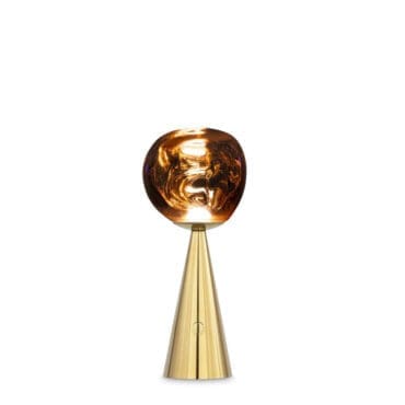 Tom Dixon Lampada da tavolo Melt Portable LED Gold Longho Design Palermo