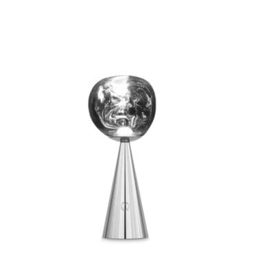 Tom Dixon Lampada da tavolo Melt Portable LED Silver Longho Design Palermo
