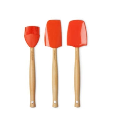 Le Creuset - Set 3 Spatole Craft Arancio