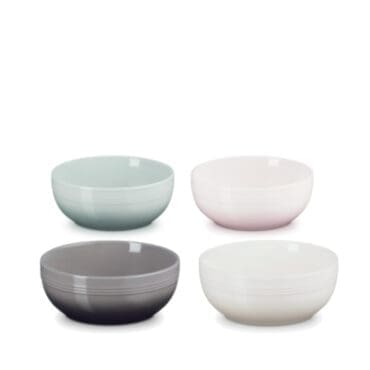Le Creuset - Set 4 Ciotole Cereali Coupe d16 Multicolor