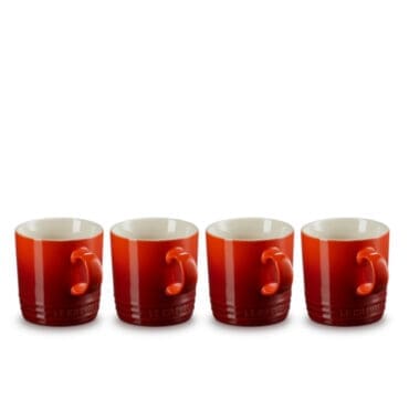 Le Creuset - Set 4 Tazze Mug 350 ml London Ciliegia