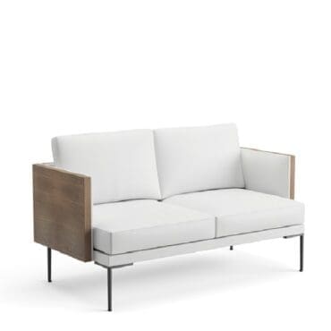 Arper - Divano Steeve Wooden Frame 2 posti