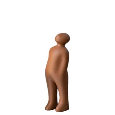 Gardeco Scultura The Visitor mini castanho Longho Design Palermo