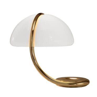 Martinelli Luce - Lampada da tavolo Serpente oro