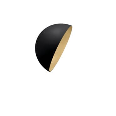 Cini&Nils - Lampada da soffitto/parete Flip 250 nero oro 2700K