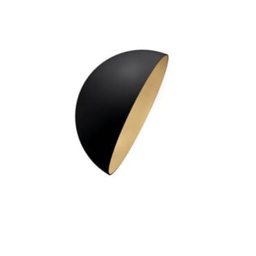 Cini&Nils - Lampada da parete Flip 500 Plafone Parete nero oro 4000K