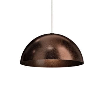 Cini&Nils - Lampada sospensione Flip 500 sospeso rame martellato 4000K