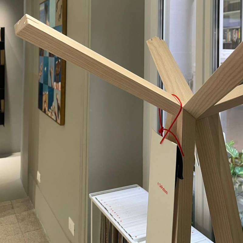 De Padova Appendiabiti Rokumaru frassino sbiancato 2 longho design palermo