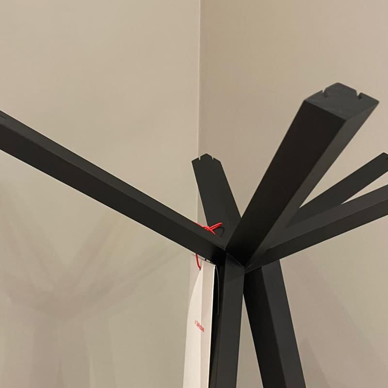 De Padova Appendiabiti Rokumaru frassino tinto wengé longho design palermo