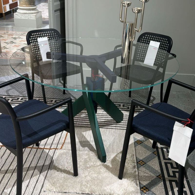 De Padova Tavolo Vidun viola turchese verde d130 4 Longho Design Palermo