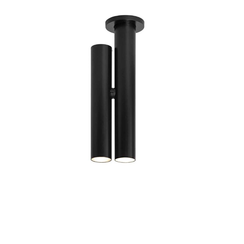 Nemo Lampada da soffitto Tubes nero 1 Longho Design Palermo