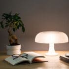 Artemide Lampada da tavolo Nesso bianca longho design palermo 1