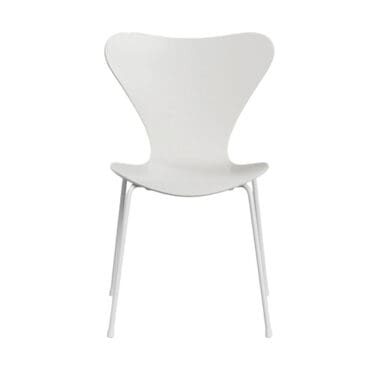 Fritz Hansen Sedia Series 7 base Bianco scocca White Lacquered Longho Design Palermo