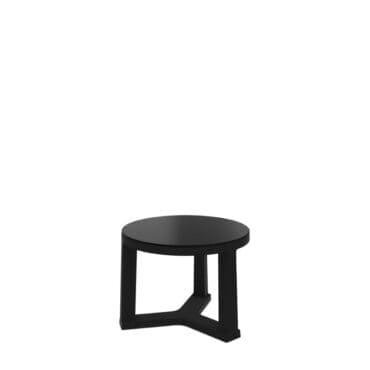 Molteni Tavolino Fonte d50 h40 piano vetro rovere nero Longho Design Palermo