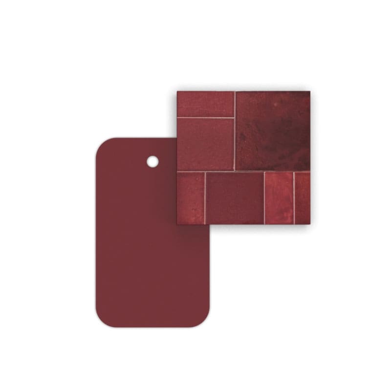 Talenti Finitura Nalu ruby red smigloss red Longho Design Palermo