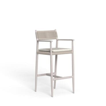 Talenti Sgabello bar Dolcevita Alu Warm White inkas white Longho Design Palermo