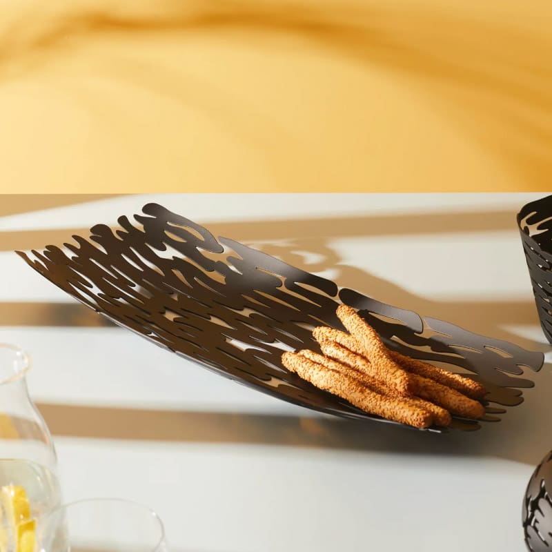 Alessi Centrotavola Bark nero 1 Longho Design Palermo